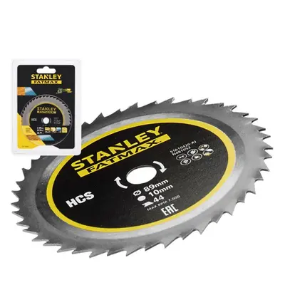 STANLEY STA10420 pilový kotouč HCS 89x10mm 44 zubů