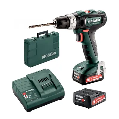 METABO PowerMaxx SB 12 příklepová aku vrtačka LiIon 2x2Ah 601076500