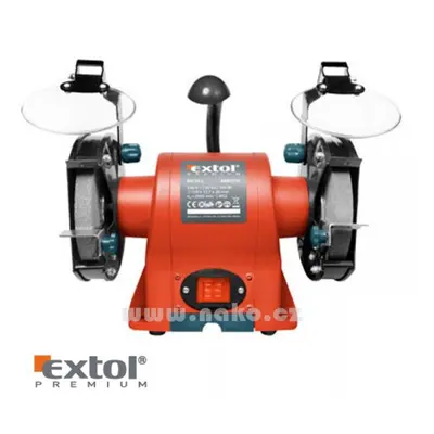 EXTOL PREMIUM BG 35L bruska stolní dvoukot.350W, 150mm (8892110)