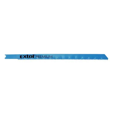 EXTOL PREMIUM pilové listy do přímočaré pily 5ks, 106x1,8mm Bi-metal 8805705