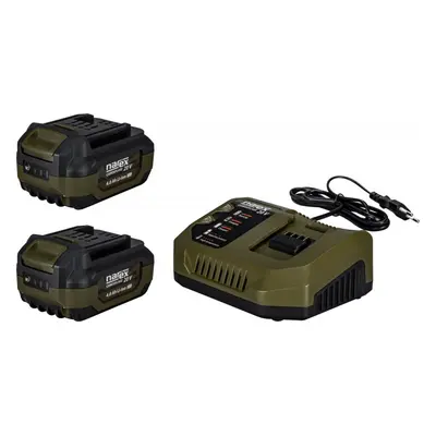 NAREX Camouflage START SET-CMFL nabíječka + 2x akumulátor LiIon 20V 4Ah 65406019 ORIGINÁL