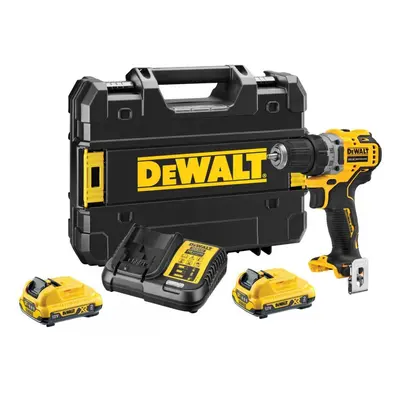 DeWALT DCD701D2 bezuhlíková aku vrtačka 12V 2,0Ah