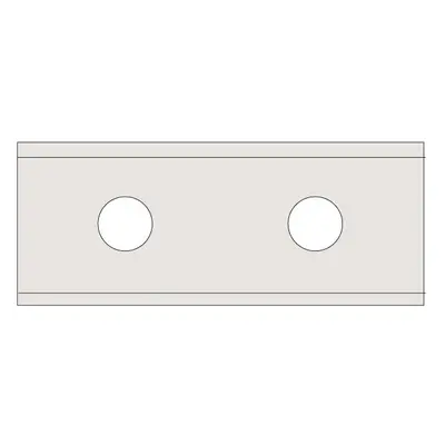 CMT N011-50045 žiletka tvrdokovová Z2 - 50x12x1,5mm UNI