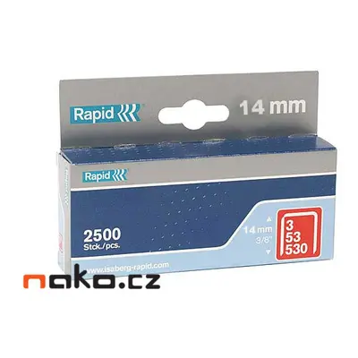 ISABERG RAPID Spony 53 x 14 mm červené 2500 ks