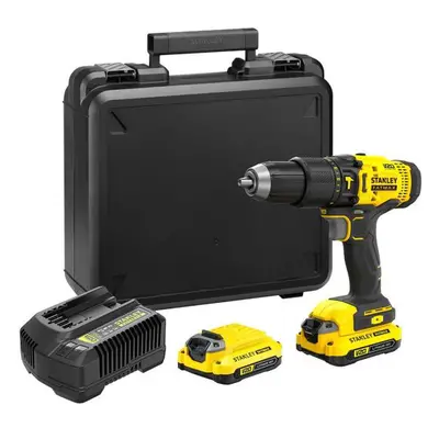 STANLEY FATMAX SFMCD711C2K-QW příklepová aku vrtačka 2x1,5Ah 18V LiIon V20