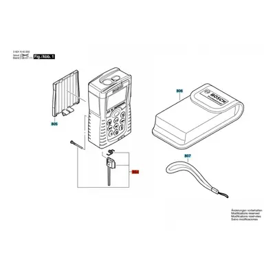 BOSCH 1609203X48 sada dílů pro výrobek 3603K16300 PLR50 - pozice 804