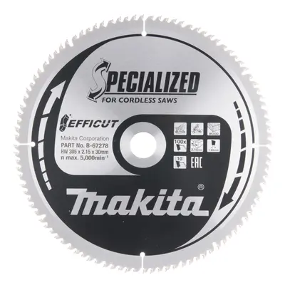 MAKITA B-67256 pilový kotouč Efficut TCT 305x30 60T