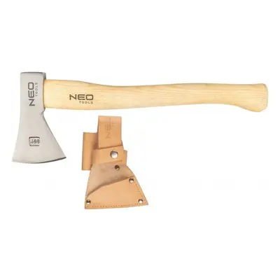 NEO TOOLS NEO TOOL 63-119 sekera s koženým pouzdrem 400g dřevěné topůrko