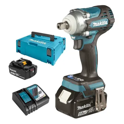 MAKITA DTW301RTJ aku rázový utahovák Li-ion LXT 18V/5,0Ah, brushless