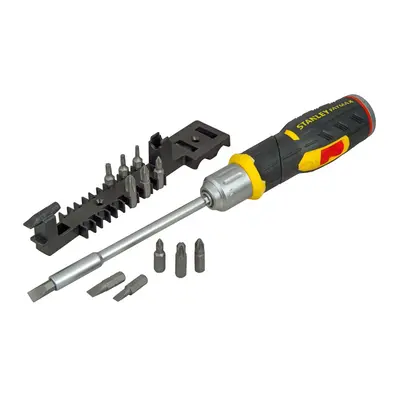 STANLEY FMHT0-62691 ráčnový šroubovák s pistolovou rukojetí s 12 bity FatMax