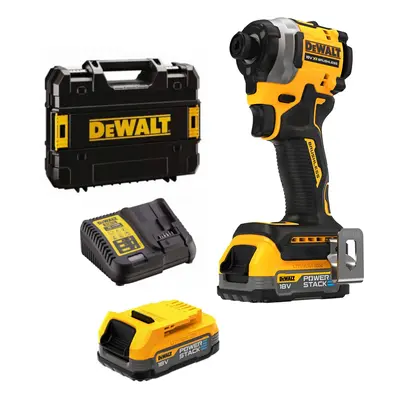 DeWALT DCF850E2T rázový aku utahovák XR POWERSTACK LiIon 18V 2x1,7Ah