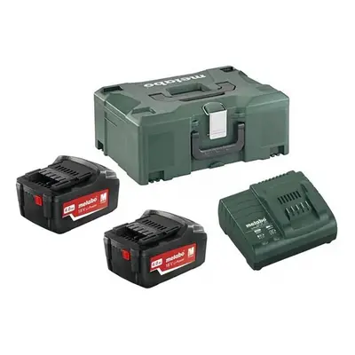 METABO Basic Set 2.0Ah (2x akumulátor 18V/4.0Ah + nabíječka ASC30-36) 685064000