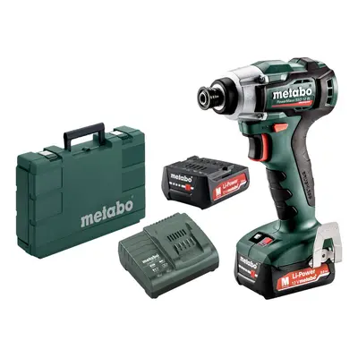 METABO PowerMaxx SSD 12 BL aku rázový utahovák bezuhlíkový 2x 2Ah LiIon 601115500