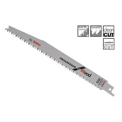 BOSCH pilový list 200x6-10mm S2345X HCS do ocasky, dřevo 2608654403