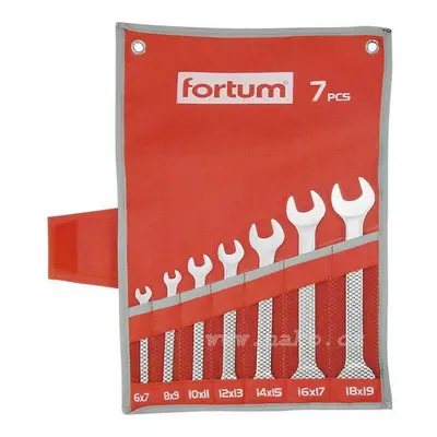 FORTUM 4730103 sada plochých klíčů 6-19mm