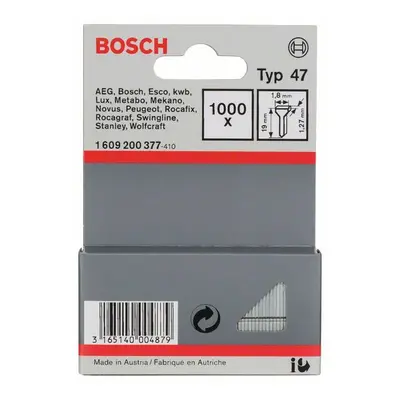 BOSCH hřebíčky typ 47, 19mm 1000ks 1609200377