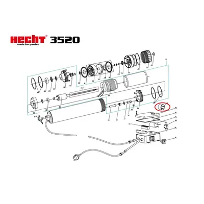 HECHT 352000046 pouzdro pro čerpadlo H3520