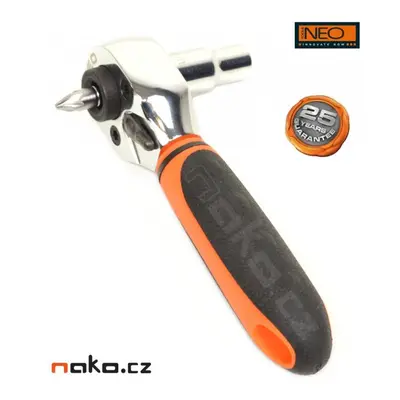 NEO TOOLS 08-501 ráčna 1/4" na bity a hlavice