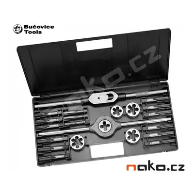 BUČOVICE TOOLS NAREX Bučovice kazeta M2-II NO (M12-M20) sadové závitníky + očka 310200