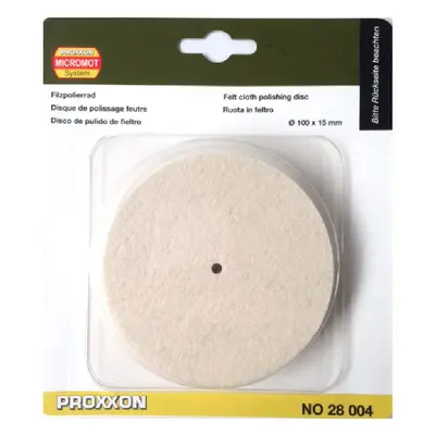 PROXXON 28004 leštící kotouč filcový 100x15mm