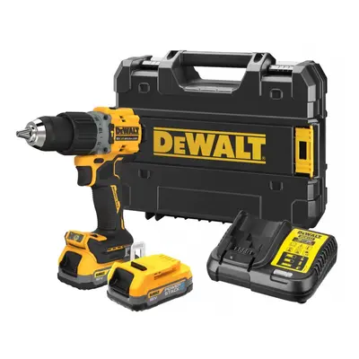 DeWALT DCD805E2T příklepová bezuhlíková aku vrtačka XR POWERSTACK LiIon 18V 2x1,7Ah