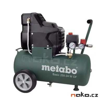 METABO Basic 250-24 W OF kompresor bezolejový 601532000