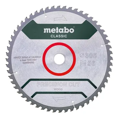 METABO pilový kotouč 305x2,4x30mm 56WZ 5° negativ 628064000