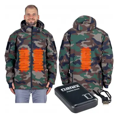 NAREX Camouflage CHJ-M SET vyhřívaná bunda + powerbanka PWB 10, 65406038