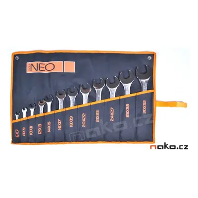 NEO TOOLS sada otevřených klíčů 6-32mm, 12ks, 09-852