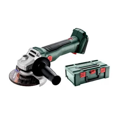 METABO W 18 L BL 9-125 aku úhlová bezuhlíková bruska v metaBOXu, bez baterií 602374840