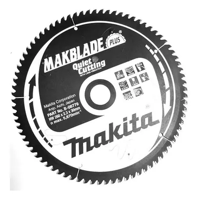 MAKITA B-08779 pilový kotouč 260x2,3x30mm 80Z HM