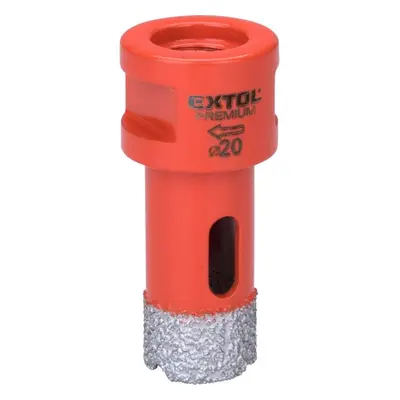 EXTOL PREMIUM 8801866 diamantová vykružovací korunka pr.20mm M14