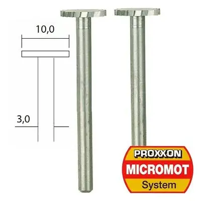 PROXXON 28727 stopkové frézy 2ks Wolfram-Vanadium