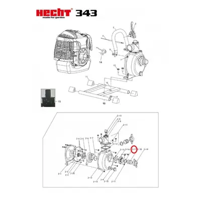 HECHT 343010037 těsnící kroužek H343