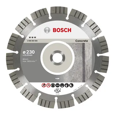 BOSCH diamantový dělicí kotouč Best for Concret 230x2,4x22,23mm 2608602655