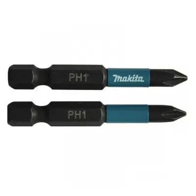 MAKITA B-63719 torzní bit 1/4" Impact Black PH1, 50mm 2 ks