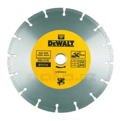 DeWALT DT3731 diamantový kotouč 230x22,2 na beton, cihly