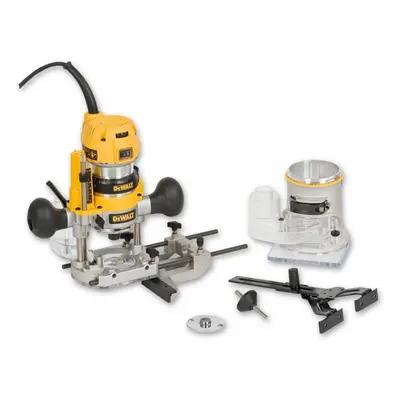 DeWALT D26204K horní a ohraňovací fréza 2v1