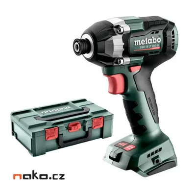 METABO SSD 18 LT 200 BL aku rázový utahovák 1/4" 18V LiIon 602397840 bez aku