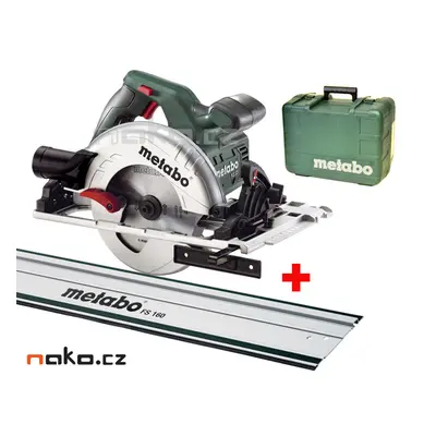 METABO KS 55 FS SET okružní pila v kufru + hliníková lišta FS 160, 691064000