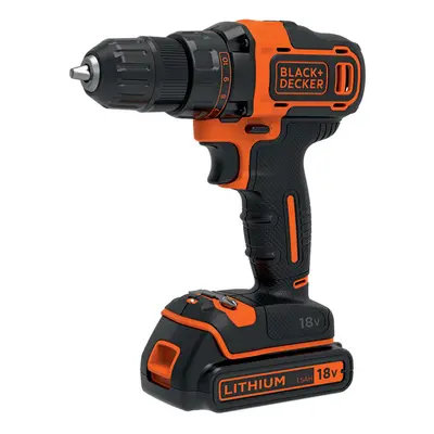 BLACK&DECKER BDCHD18K-QW aku příklepová vrtačka 18V/1,5Ah