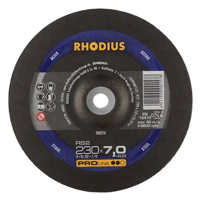 RHODIUS 230x7x22,23mm brusný kotouč RS2