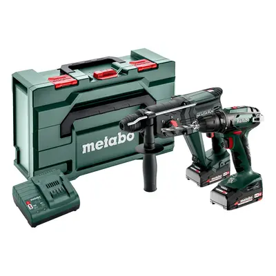 METABO Combo Set 2.3.2 aku vrtačka a kladivo BS 18 + KHA 18 LTX 24, 2x2Ah LiIon 685216500