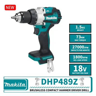 MAKITA DDF489Z aku bezuhlíkový šroubovák Li-ion LXT 18V, bez aku Z