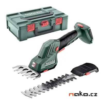 METABO SGS 18 LTX Q akumulátorové nůžky na keře a trávu v metaBOXu 601609840, bez aku