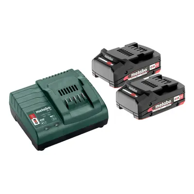 METABO Basic Set 18V Li-Power 2x akumulátor 2.0Ah+nabíječka SC 30) 685161000 ORIGINÁL