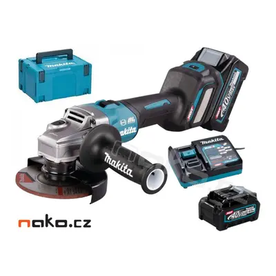 MAKITA GA023GM201 aku úhlová bruska s regulací 125mm Li-ion XGT 40V/4,0Ah