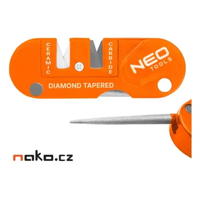 EXTOL PREMIUM NEO TOOLS 56-054 brousek na nože keramik, diamant, karbid cestovní