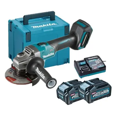 MAKITA GA005GM201 aku úhlová bruska 125mm Li-ion XGT 40V/4,0Ah,Makpac