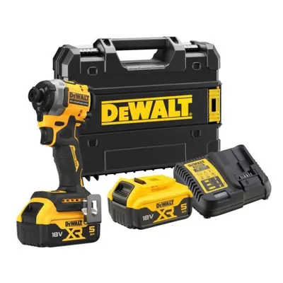 : DeWALT DCF850P2T aku rázový utahovák 1/4" 18V 2x5Ah T-STAK